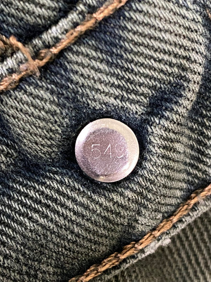 【中古品】【メンズ】 LEVI'S リーバイス 90S USA製 SILVER TAB BAGGY DENIM 90年代 アメリカ製 シルバータブ バギー デニム デニムパンツ ボトムス 157-260909-jt-19-min サイズ：W34 L34 カラー：グリーン 万代Net店