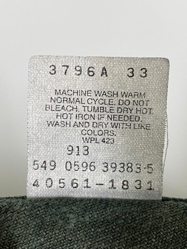 【中古品】【メンズ】 LEVI'S リーバイス 90S USA製 SILVER TAB BAGGY DENIM 90年代 アメリカ製 シルバータブ バギー デニム デニムパンツ ボトムス 157-260909-jt-19-min サイズ：W34 L34 カラー：グリーン 万代Net店