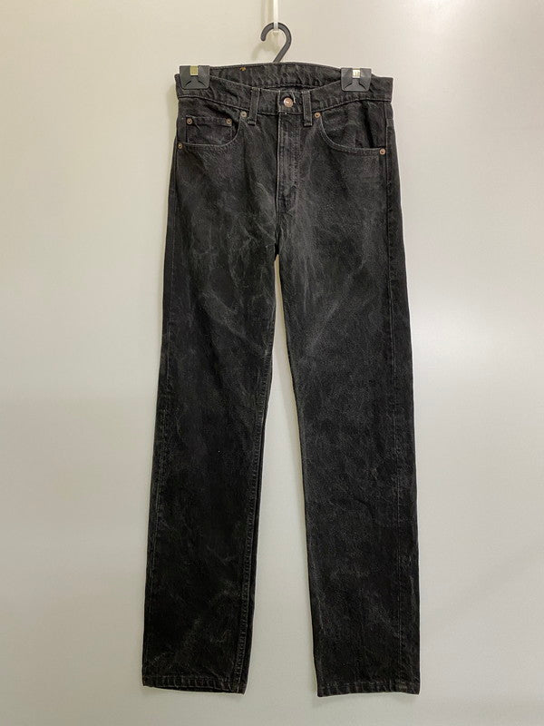 【中古品】【メンズ】 LEVI'S リーバイス 90年代 USA製 505 BLACK DENIM ブラック デニム デニムパンツ ボトムス 157-260909-jt-20-min サイズ：W31 L32 カラー：ブラック 万代Net店