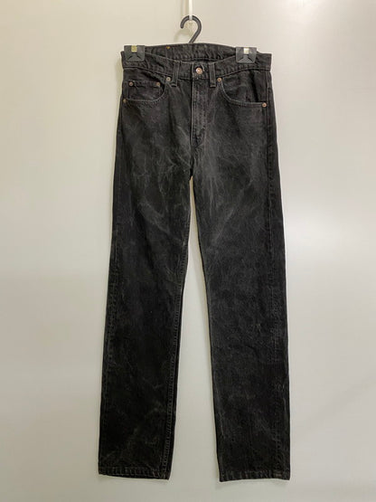 【中古品】【メンズ】 LEVI'S リーバイス 90年代 USA製 505 BLACK DENIM ブラック デニム デニムパンツ ボトムス 157-260909-jt-20-min サイズ：W31 L32 カラー：ブラック 万代Net店