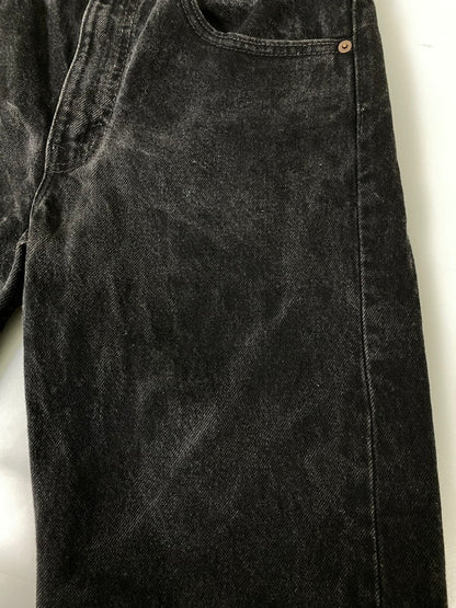【中古品】【メンズ】 LEVI'S リーバイス 90年代 USA製 505 BLACK DENIM ブラック デニム デニムパンツ ボトムス 157-260909-jt-20-min サイズ：W31 L32 カラー：ブラック 万代Net店