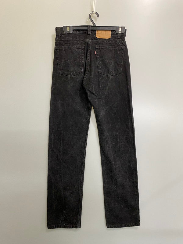 【中古品】【メンズ】 LEVI'S リーバイス 90年代 USA製 505 BLACK DENIM ブラック デニム デニムパンツ ボトムス 157-260909-jt-20-min サイズ：W31 L32 カラー：ブラック 万代Net店