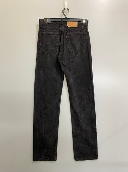 【中古品】【メンズ】 LEVI'S リーバイス 90年代 USA製 505 BLACK DENIM ブラック デニム デニムパンツ ボトムス 157-260909-jt-20-min サイズ：W31 L32 カラー：ブラック 万代Net店