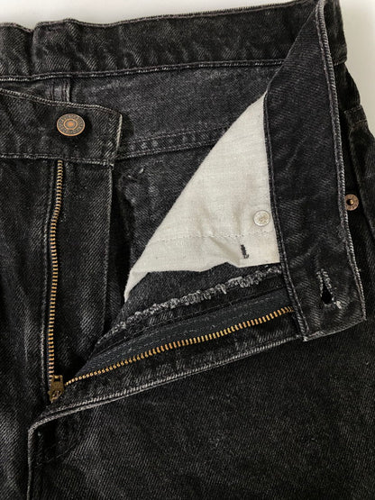 【中古品】【メンズ】 LEVI'S リーバイス 90年代 USA製 505 BLACK DENIM ブラック デニム デニムパンツ ボトムス 157-260909-jt-20-min サイズ：W31 L32 カラー：ブラック 万代Net店