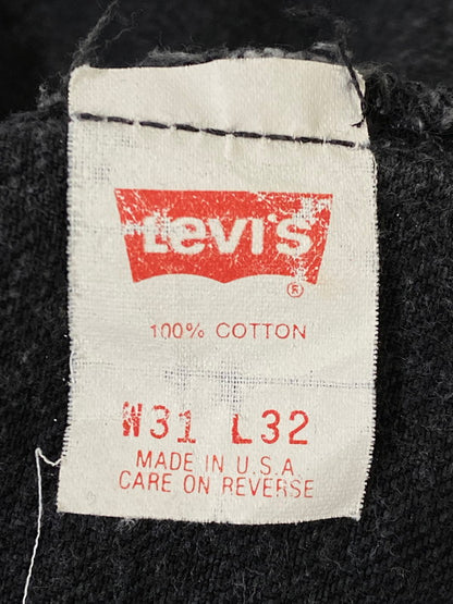 【中古品】【メンズ】 LEVI'S リーバイス 90年代 USA製 505 BLACK DENIM ブラック デニム デニムパンツ ボトムス 157-260909-jt-20-min サイズ：W31 L32 カラー：ブラック 万代Net店