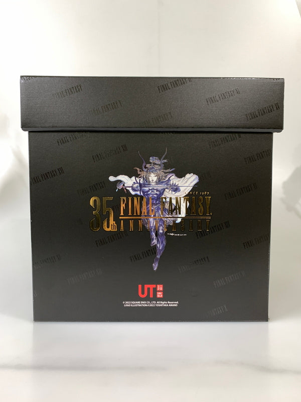 【中古品】【メンズ】 UNIQLO UT ユニクロ × FINAL FANTASY 35周年記念ボックスセット ファイナルファンタジー Tシャツ 全16柄 トランプ FF 限定 コンプリート RPG ロールプレイングゲーム 147-260913-em-01-min サイズ：L 万代Net店