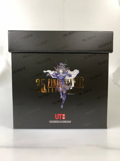 【中古品】【メンズ】 UNIQLO UT ユニクロ × FINAL FANTASY 35周年記念ボックスセット ファイナルファンタジー Tシャツ 全16柄 トランプ FF 限定 コンプリート RPG ロールプレイングゲーム 147-260913-em-01-min サイズ：L 万代Net店