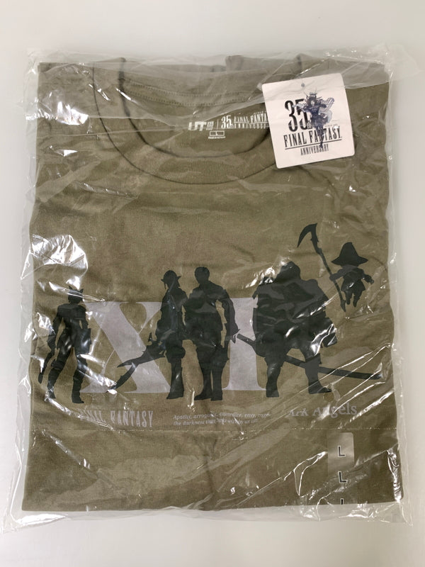 【中古品】【メンズ】 UNIQLO UT ユニクロ × FINAL FANTASY 35周年記念ボックスセット ファイナルファンタジー Tシャツ 全16柄 トランプ FF 限定 コンプリート RPG ロールプレイングゲーム 147-260913-em-01-min サイズ：L 万代Net店