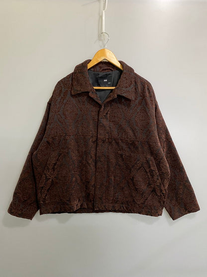 【中古品】【メンズ】 HARE ハレ ダマスクジャガード セットアップ 147-260918-hu-37-min サイズ：M カラー：ブラウン 万代Net店