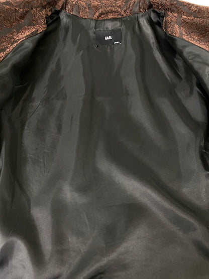 【中古品】【メンズ】 HARE ハレ ダマスクジャガード セットアップ 147-260918-hu-37-min サイズ：M カラー：ブラウン 万代Net店