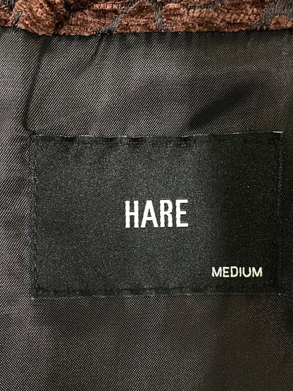 【中古品】【メンズ】 HARE ハレ ダマスクジャガード セットアップ 147-260918-hu-37-min サイズ：M カラー：ブラウン 万代Net店