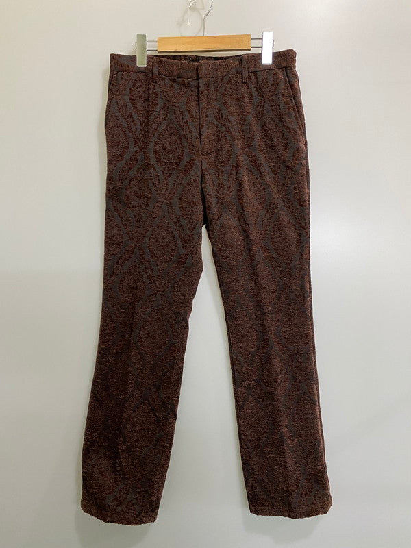 【中古品】【メンズ】 HARE ハレ ダマスクジャガード セットアップ 147-260918-hu-37-min サイズ：M カラー：ブラウン 万代Net店