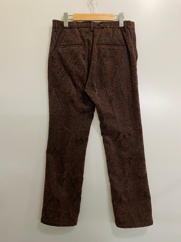 【中古品】【メンズ】 HARE ハレ ダマスクジャガード セットアップ 147-260918-hu-37-min サイズ：M カラー：ブラウン 万代Net店