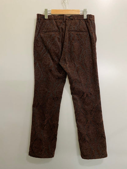 【中古品】【メンズ】 HARE ハレ ダマスクジャガード セットアップ 147-260918-hu-37-min サイズ：M カラー：ブラウン 万代Net店