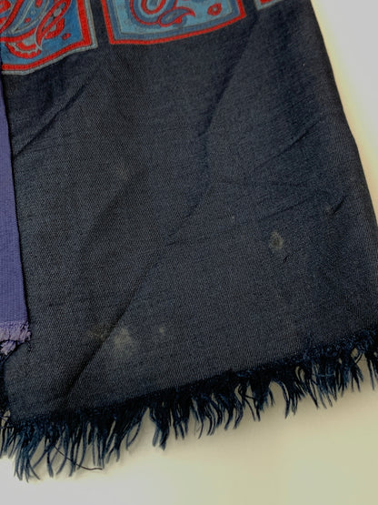 【中古品】【メンズ】 OLD PARK オールド パーク SCARF CARDIGAN ASSORT スカーフ カーディガン アソート トップス 140-260909-jt-11-min サイズ：F カラー：ネイビー系 万代Net店