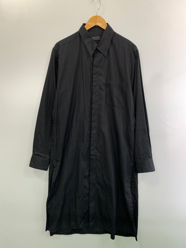 【中古品】【メンズ】 S'YTE サイト UJ-B94-080 レオパード ロングシャツ トップス 140-260909-jt-12-min サイズ：3 カラー：ブラック 万代Net店