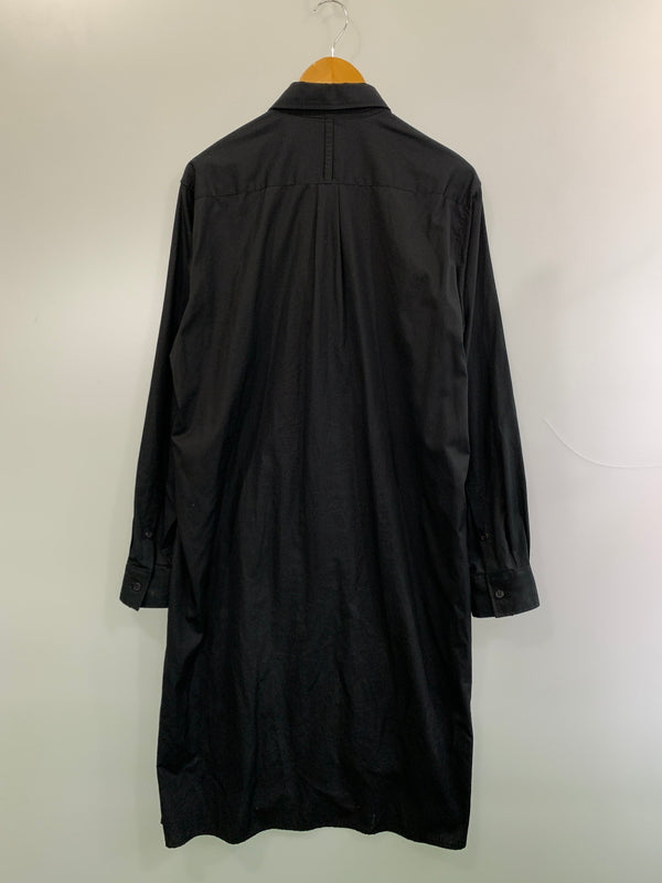 【中古品】【メンズ】 S'YTE サイト UJ-B94-080 レオパード ロングシャツ トップス 140-260909-jt-12-min サイズ：3 カラー：ブラック 万代Net店