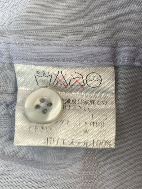 【中古品】【メンズ】 ISSEY MIYAKE MEN イッセイミヤケ メン 98AW PLEATED BAND COLLAR SHIRT ME83-FJ653 98年秋冬 プリーツ バンド カラー シャツ トップス 140-260909-jt-09-min サイズ：XL カラー：ライトパープル 万代Net店