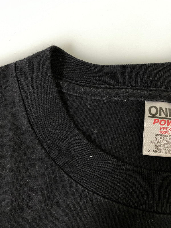 【中古品】【メンズ】 JOHN LENNON ジョン レノン アートプリント TEE Tシャツ トップス 146-260909-jt-35-min サイズ：XL カラー：ブラック 万代Net店