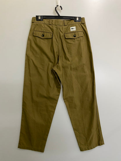 【中古品】【メンズ】 DESCENDANT ディセンダント DOZER SATIN TROUSERS ドーザー サテン トラウザー ボトムス 153-260909-jt-24-min サイズ：2 カラー：オリーブ 万代Net店