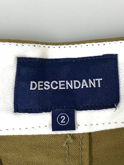 【中古品】【メンズ】 DESCENDANT ディセンダント DOZER SATIN TROUSERS ドーザー サテン トラウザー ボトムス 153-260909-jt-24-min サイズ：2 カラー：オリーブ 万代Net店