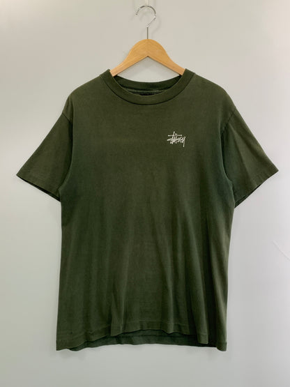 【中古品】【メンズ】 STUSSY ステューシー S SCULL PRINT TEE スカル プリント Tシャツ トップス 142-260909-jt-13-min サイズ：サイズ不明 下記参照 カラー：オリーブ 万代Net店
