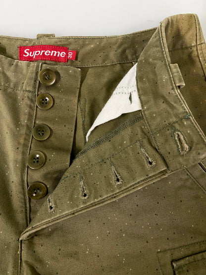 【中古品】【メンズ】 SUPREME シュプリーム CARGO SHORTS カーゴ ショートパンツ ボトムス 149-260909-jt-21-min サイズ：30 カラー：オリーブ 万代Net店