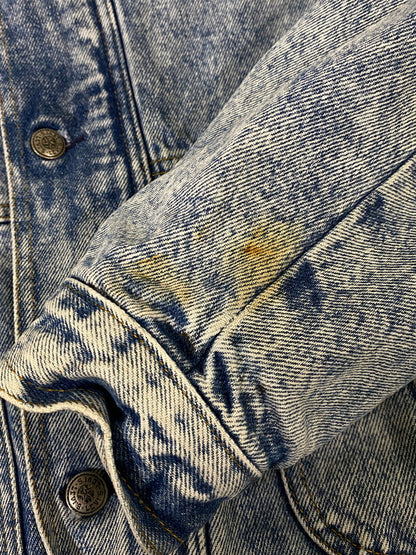 【中古品】【メンズ】 LEVIS リーバイス コスタリカ製 ケミカルウォッシュ デニムジャケット 75074-0219 アウター 146-260909-jt-34-min サイズ：XL カラー：ライトインディゴ 万代Net店