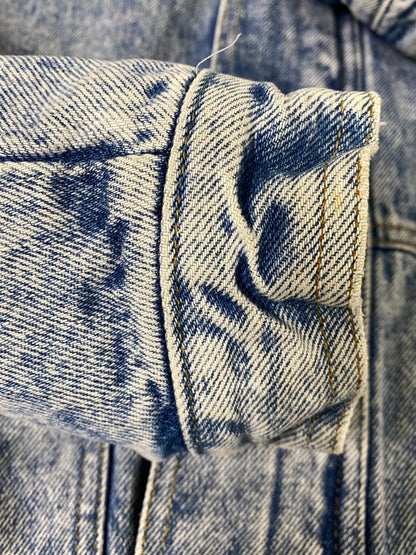 【中古品】【メンズ】 LEVIS リーバイス コスタリカ製 ケミカルウォッシュ デニムジャケット 75074-0219 アウター 146-260909-jt-34-min サイズ：XL カラー：ライトインディゴ 万代Net店