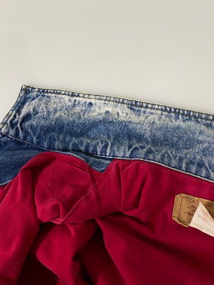 【中古品】【メンズ】 LEVIS リーバイス コスタリカ製 ケミカルウォッシュ デニムジャケット 75074-0219 アウター 146-260909-jt-34-min サイズ：XL カラー：ライトインディゴ 万代Net店