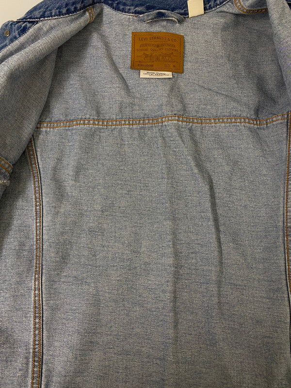 【中古品】【メンズ】 LEVI'S PREMIUM リーバイス プレミアム STAY LOOSE TYPE3 DENIM JACKET ステイ ルーズ タイプ３ デニムジャケット アウター 147-260909-jt-25-min サイズ：M カラー：インディゴ 万代Net店