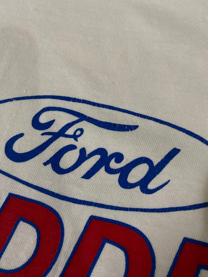 【中古品】【メンズ】 BOB GLIDDEN ボブ グライデン 90S RACING SHIRT 90年代 レーシング シャツ Tシャツ トップス 146-260909-jt-26-min サイズ：L カラー：ホワイト 万代Net店