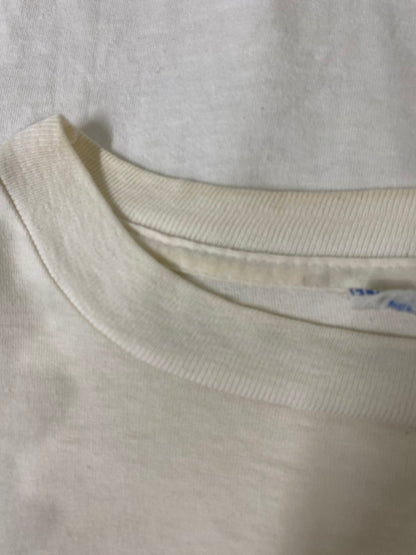 【中古品】【メンズ】 BOB GLIDDEN ボブ グライデン 90S RACING SHIRT 90年代 レーシング シャツ Tシャツ トップス 146-260909-jt-26-min サイズ：L カラー：ホワイト 万代Net店