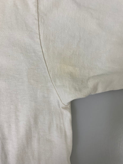 【中古品】【メンズ】 BOB GLIDDEN ボブ グライデン 90S RACING SHIRT 90年代 レーシング シャツ Tシャツ トップス 146-260909-jt-26-min サイズ：L カラー：ホワイト 万代Net店