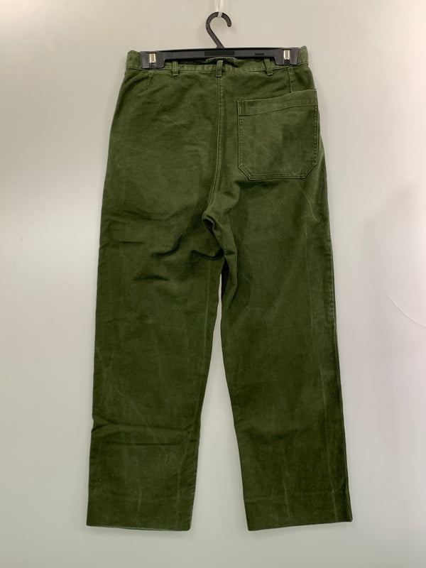 【中古品】【メンズ】 SWESIDH ARMY スウェーディッシュ アーミー UTILITY PAANT 7370-226000-4 ユーティリティ パンツ メンズボトムス スウェーデン軍 ミリタリー パンツ 157-260911-em-50-min サイズ：M カラー：オリーブグリーン 万代Net店