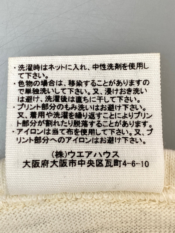 【中古品】【メンズ】 WAREHOUSE ウエアハウス RAGLAN SHIRT ラグランシャツ Tシャツ トップス 145-260922-hu-25-min サイズ：S カラー：ホワイト/ボルドー 万代Net店