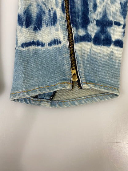 【中古品】【メンズ】 LEVI'S RED リーバイス レッド WPL-423 幾何学パターン立体裁断ストレッチデニム 158-260909-jt-18-min サイズ：W32 L32 カラー：インディゴ タイダイ 万代Net店