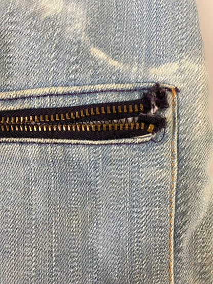 【中古品】【メンズ】 LEVI'S RED リーバイス レッド WPL-423 幾何学パターン立体裁断ストレッチデニム 158-260909-jt-18-min サイズ：W32 L32 カラー：インディゴ タイダイ 万代Net店