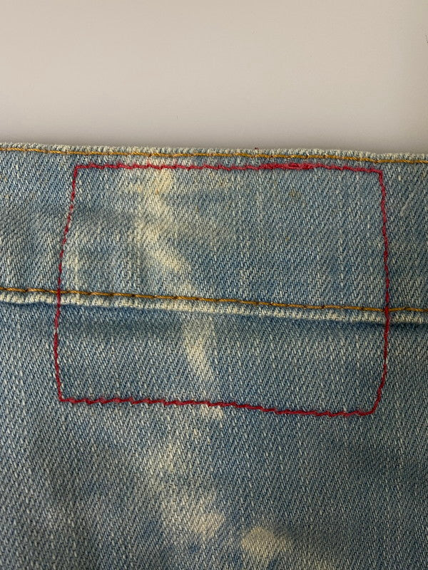 【中古品】【メンズ】 LEVI'S RED リーバイス レッド WPL-423 幾何学パターン立体裁断ストレッチデニム 158-260909-jt-18-min サイズ：W32 L32 カラー：インディゴ タイダイ 万代Net店