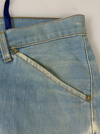 【中古品】【メンズ】 LEVI'S RED リーバイス レッド WPL-423 幾何学パターン立体裁断ストレッチデニム 158-260909-jt-18-min サイズ：W32 L32 カラー：インディゴ タイダイ 万代Net店