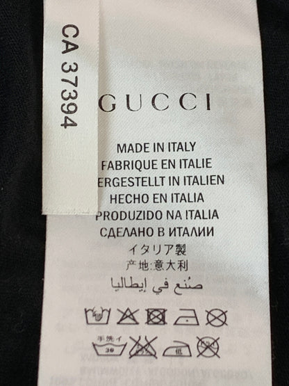 【中古品】【メンズ】 GUCCI グッチ 20017年 春夏モデル GHOST TEE ゴースト Tシャツ トップス 141-260909-jt-01-min サイズ：S カラー：ブラック 万代Net店