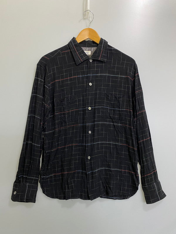 【中古品】【メンズ】 OR GLORY オアグローリー レーヨンシャツ トップス 140-260909-jt-28-min サイズ：L カラー：ブラック 万代Net店