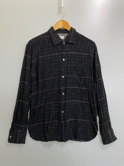 【中古品】【メンズ】 OR GLORY オアグローリー レーヨンシャツ トップス 140-260909-jt-28-min サイズ：L カラー：ブラック 万代Net店