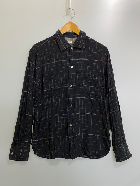 【中古品】【メンズ】 OR GLORY オアグローリー レーヨンシャツ トップス 140-260909-jt-28-min サイズ：L カラー：ブラック 万代Net店