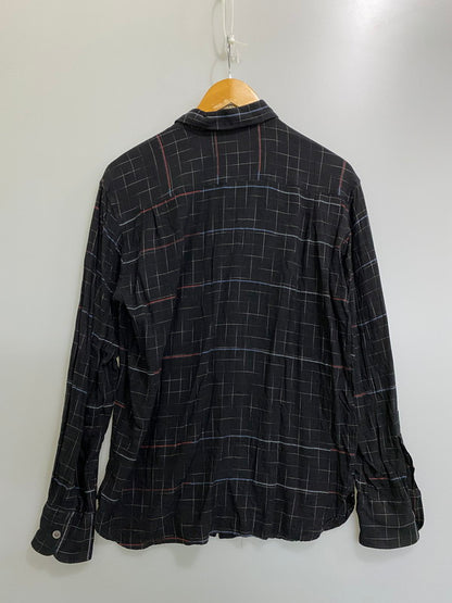 【中古品】【メンズ】 OR GLORY オアグローリー レーヨンシャツ トップス 140-260909-jt-28-min サイズ：L カラー：ブラック 万代Net店