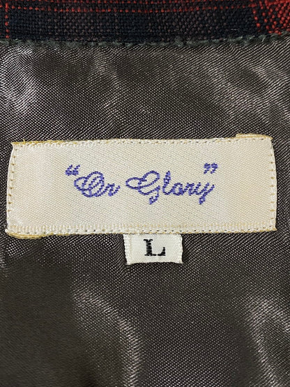 【中古品】【メンズ】 OR GLORY オアグローリー チェックシャツ トップス 140-260909-jt-29-min サイズ：L カラー：レッド チェック 万代Net店