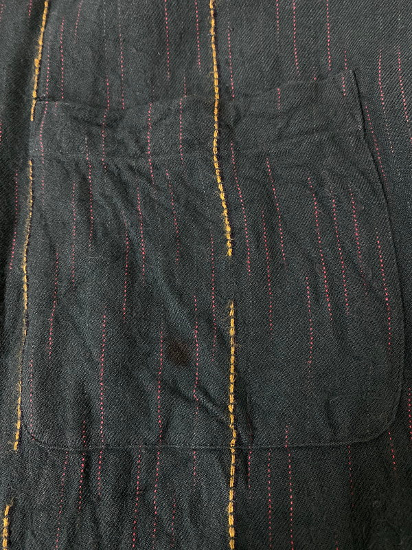 【現状渡し品】【メンズ】 OR GLORY オアグローリー カスリ柄シャツ トップス 140-260909-jt-30-min サイズ：L カラー：モスグリーン 万代Net店