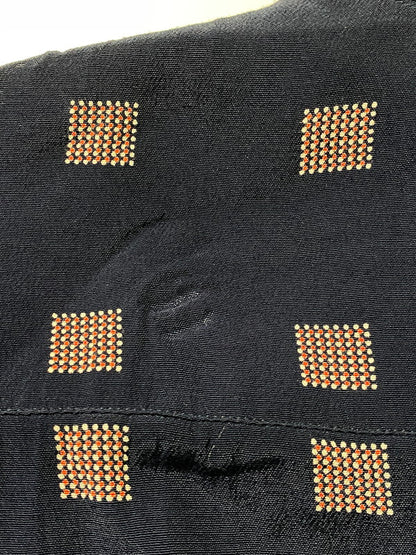 【中古品】【メンズ】 OR GLORY オアグローリー 総柄シャツ トップス 140-260909-jt-31-min サイズ：L カラー：ネイビー 万代Net店