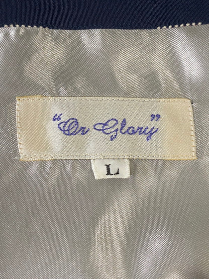【中古品】【メンズ】 OR GLORY オアグローリー 総柄シャツ トップス 140-260909-jt-31-min サイズ：L カラー：ネイビー 万代Net店
