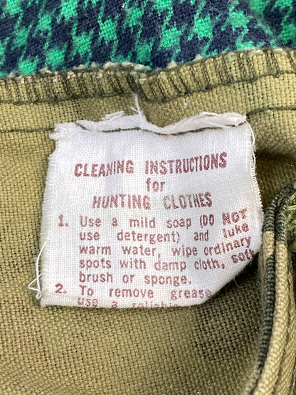 【現状渡し品】【メンズ】 SEARS シアーズ 60-70S HUNTING JACKET ハンティングジャケット ミリタリージャケット 迷彩 146-260910-ta-30-min サイズ：サイズ不明 カラー：マルチカラー 万代Net店